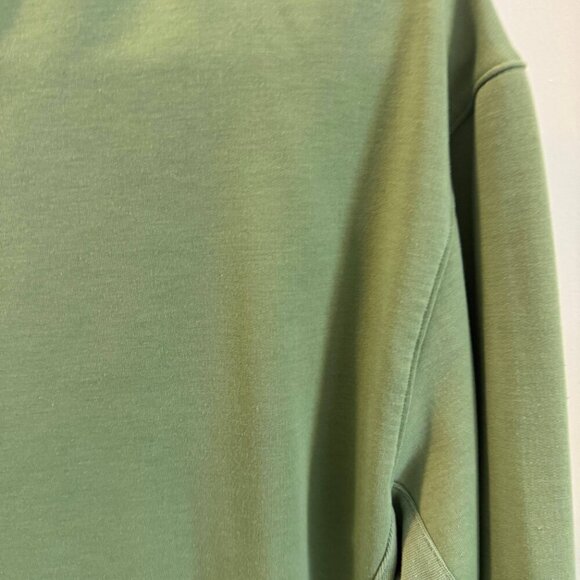 FWD Sweatshirt Mens Medium Green Stretch Long Sleeve Crew Neck Pullover - Picture 8 of 9
